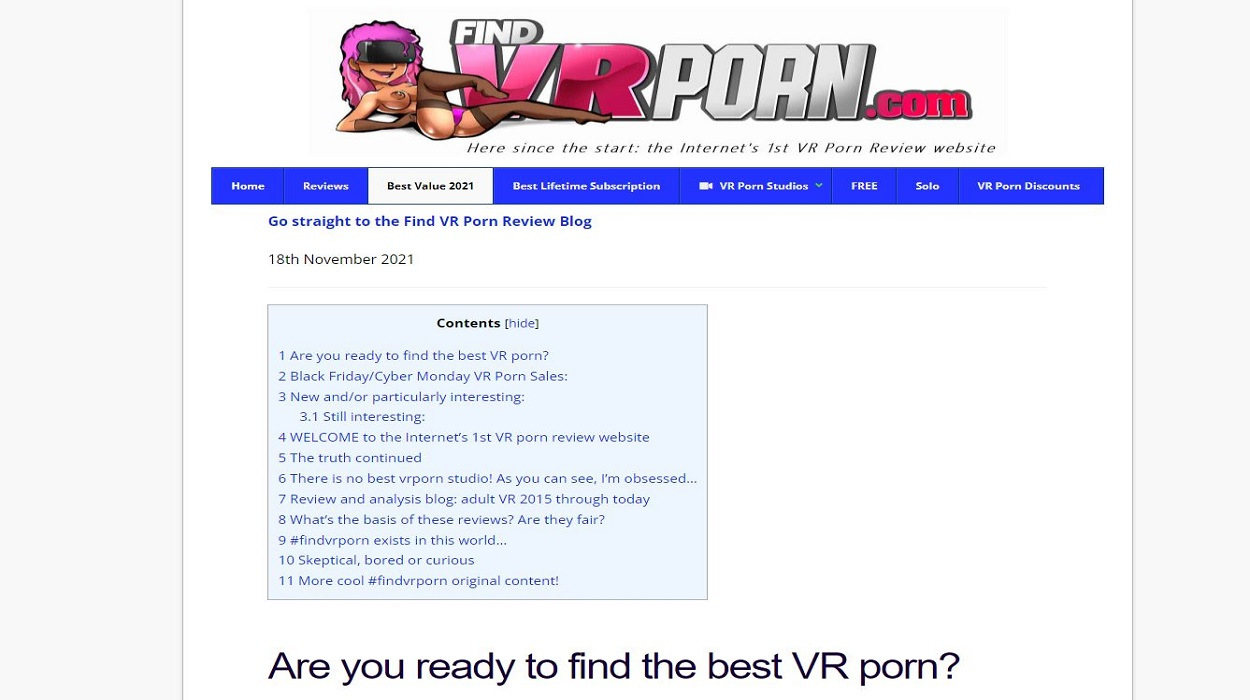 Find VR Porn